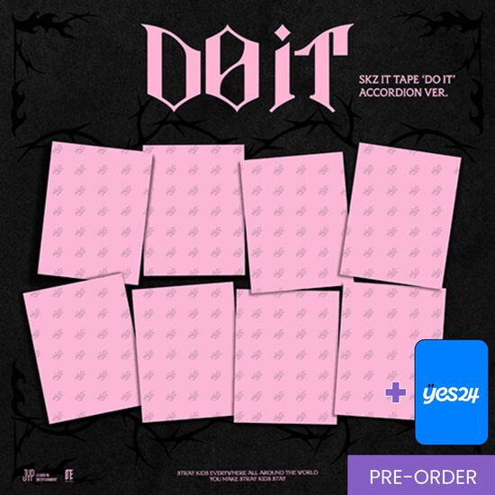 {PRE-ORDER} Stray Kids - SKZ IT TAPE [DO IT] (Accordion Ver.) + YES24 Photocard